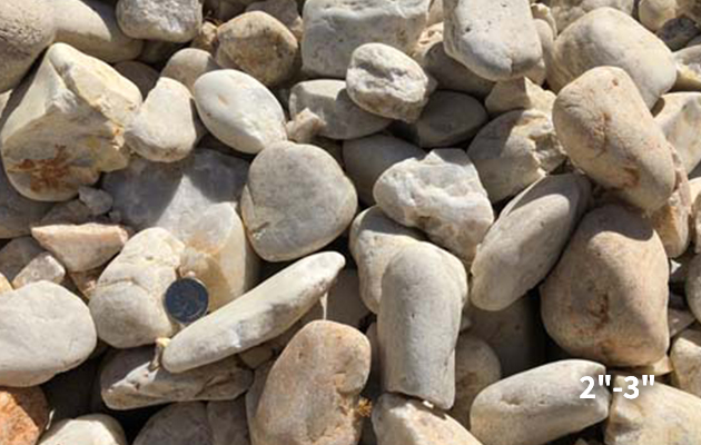 Goose Egg 2-3 inch stone aggregate