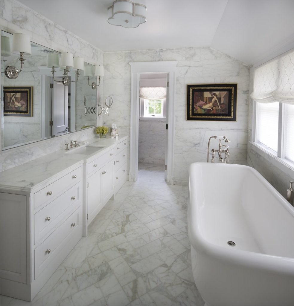 Connecticut Stone Bathroom