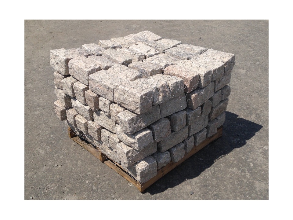 Belgian Block Regular Buff Pallet