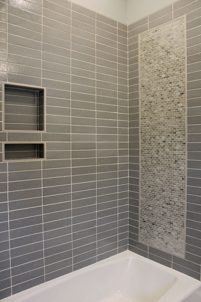 Shower Tile featuring Sonoma Tilemakers Vihara Glass Accent