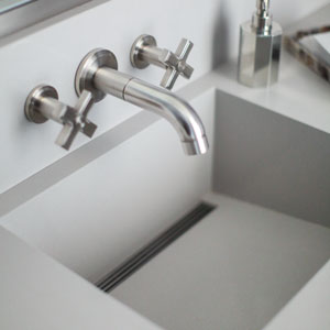 trough sinks using engineered stone 2