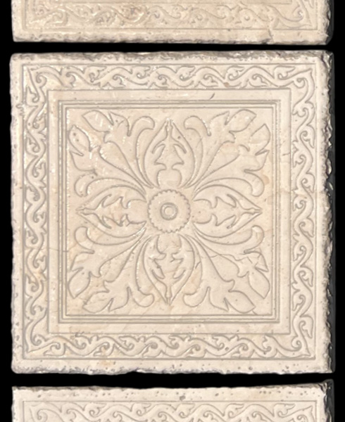 cts-creme-santarem-undulated-deco-6.5x6.5-detail