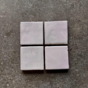 Rosa Pastello Terracotta 4”x4”x5/8”