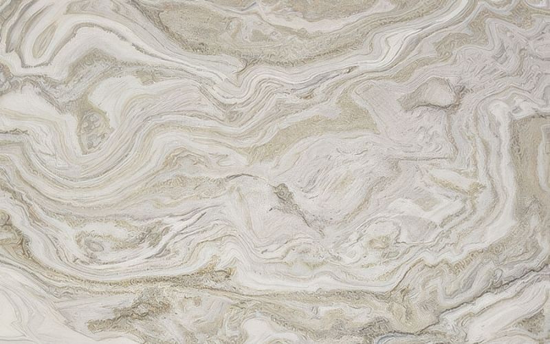 Honed white marble slab with soft veining.