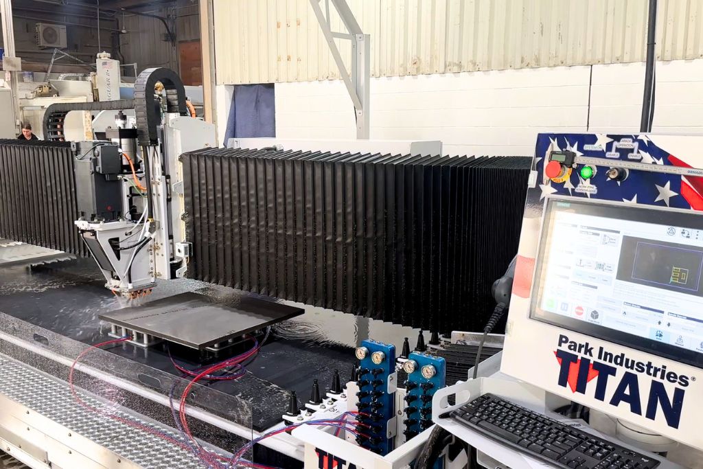 The TITAN® 4700 CNC Stone Router at Connecticut Stone.